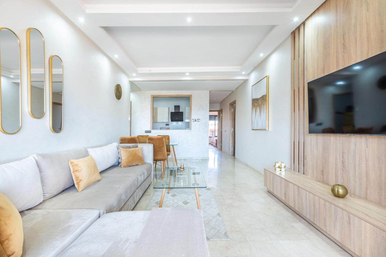 New! Superbe appartement à Majorelle,terrace,IPTV. Marrakesh Extérieur photo
